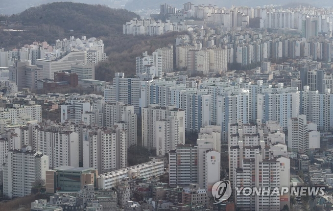 <strong>서울 시내 아파트 모습(연합뉴스 자료)</strong>