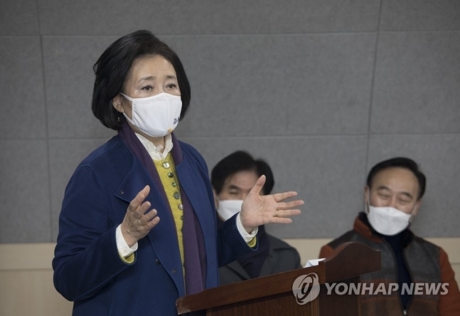 서울시장 보궐선거 더불어민주당 박영선 예비후보. /연합뉴스